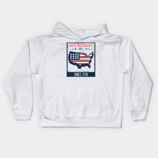 4th of July - Independence Day Kids Hoodie